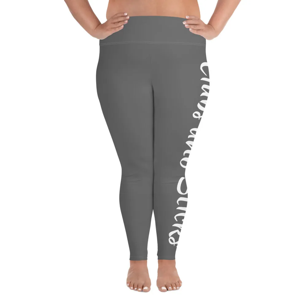 All-Over Print Plus Size Leggings