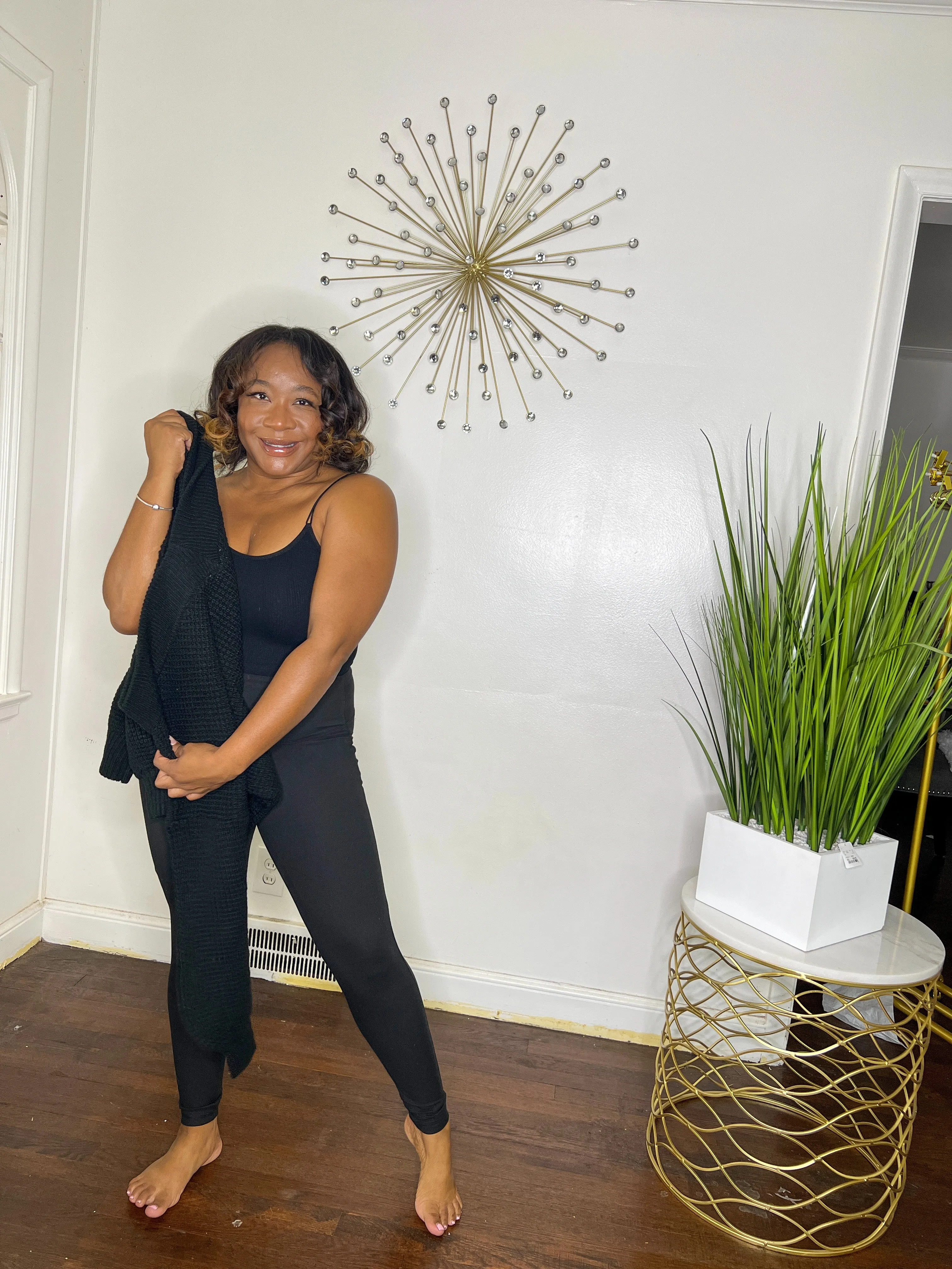 Black Cozy Leggings