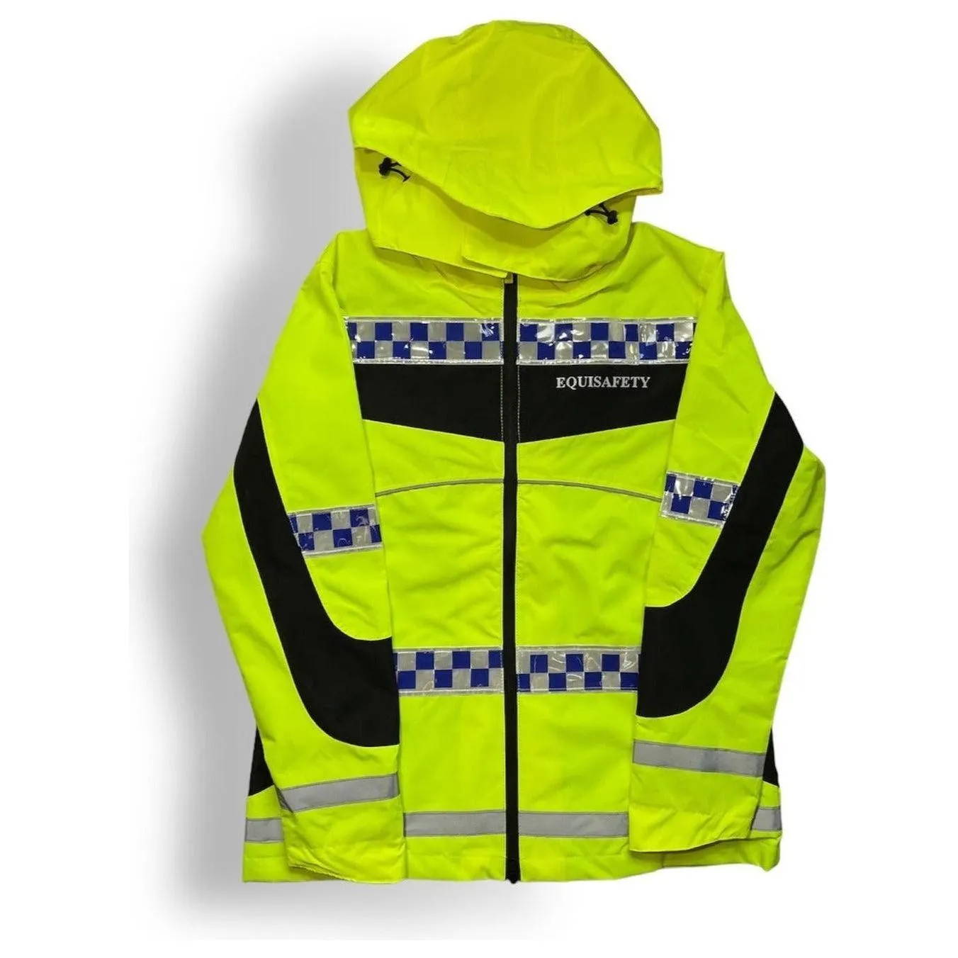 Equisafety POLITE Lightweight Waterproof Hi Vis Jacket