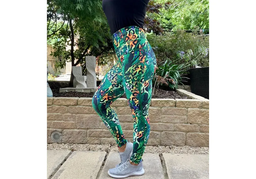 Jungle Rumble leggings with pockets