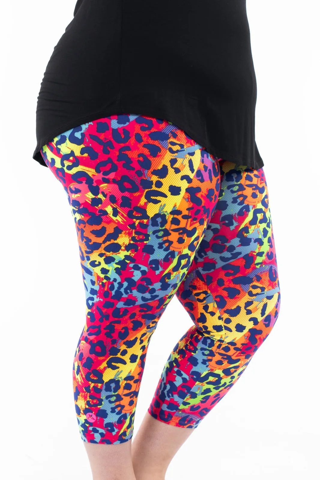 Neon Safari Crops