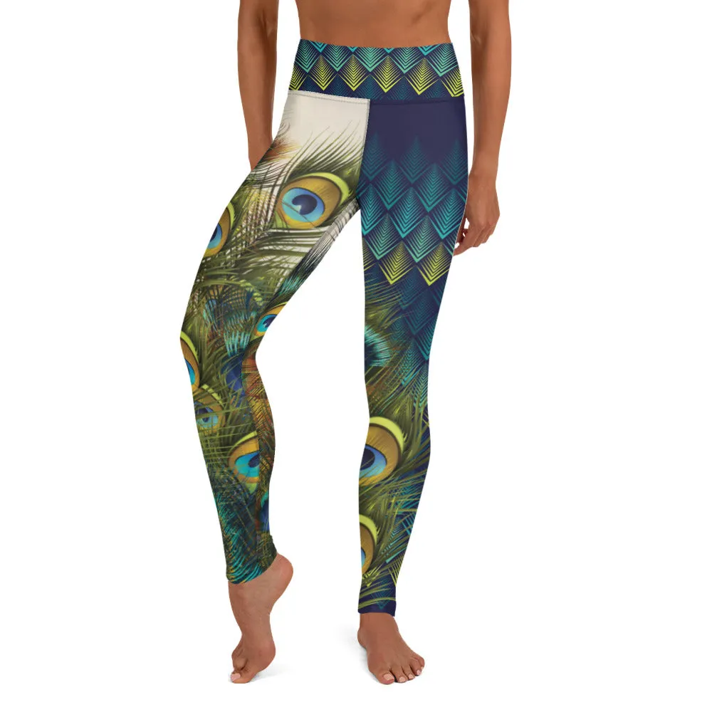 Peacock - Yoga Leggings