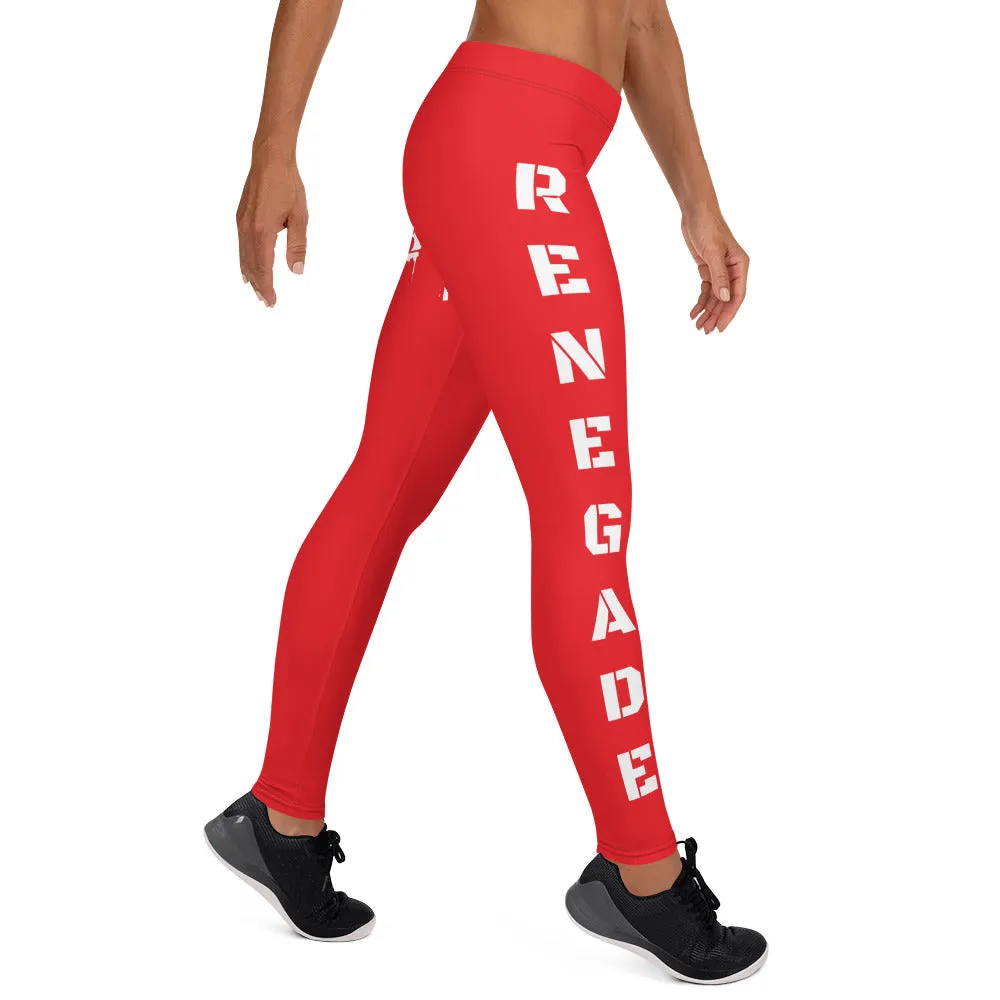Renegade Red Runner Leggings