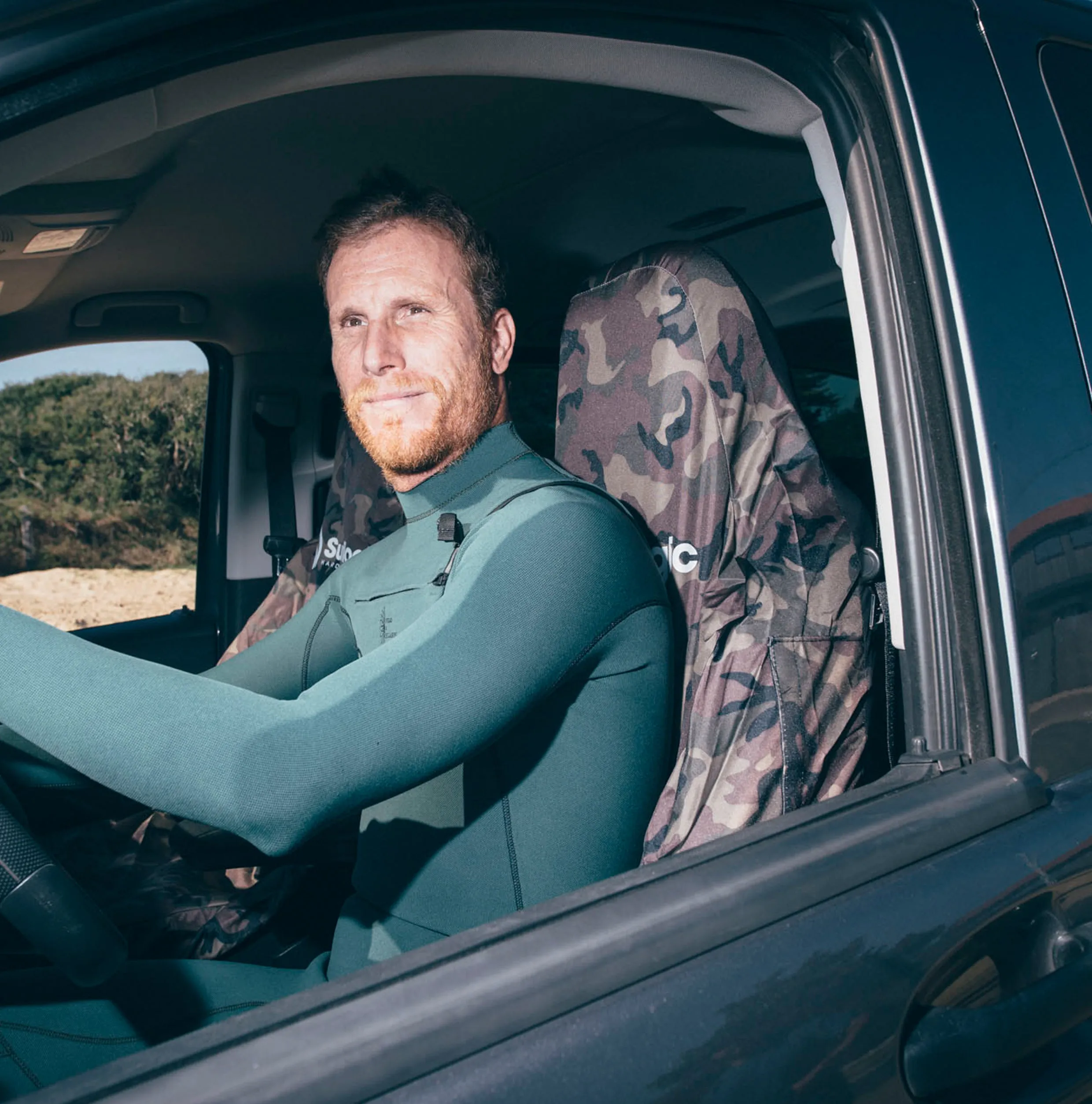 Surflogic - Waterproof Seat Cover Camo (1 Piece)